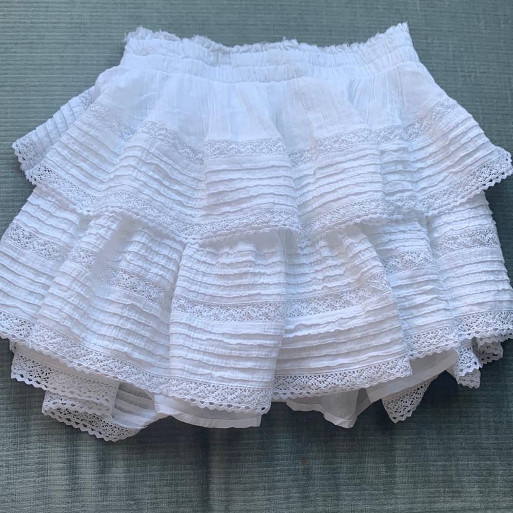 AERIE RUFFLE SKIRT